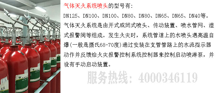 數據中心氣體滅火